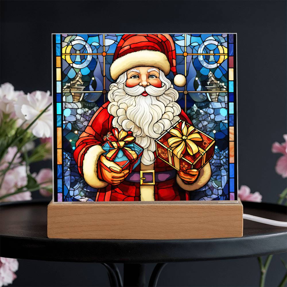 Christmas Santa Plaque Nightlight