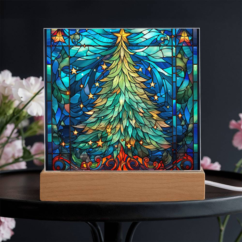 Christmas Tree Nightlight Plaque