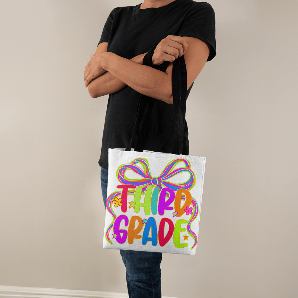 Third Grade Back to School Teacher Tote Bag