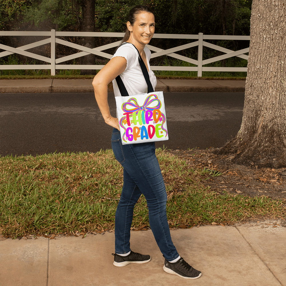 Third Grade Back to School Teacher Tote Bag