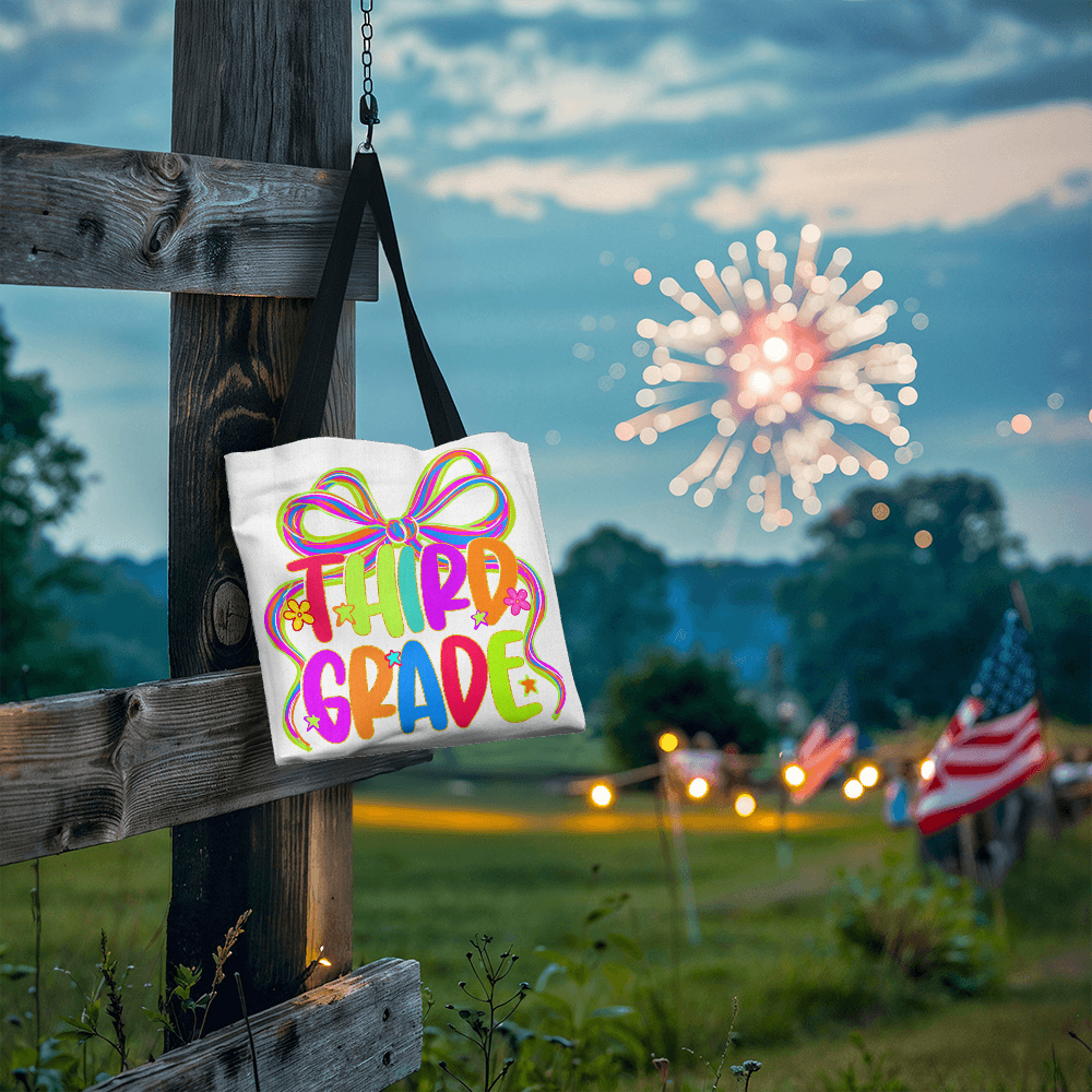 Third Grade Back to School Teacher Tote Bag