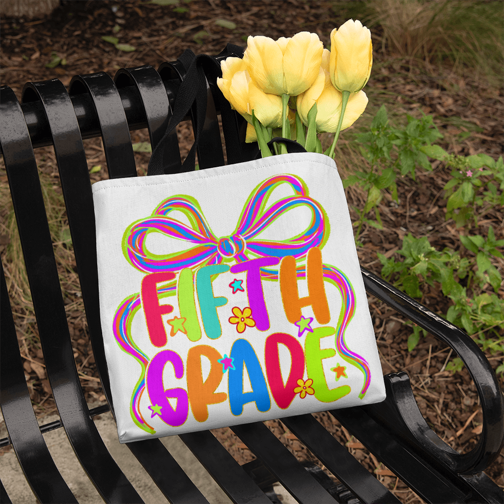 Fifth Grade Back to School Teacher Tote