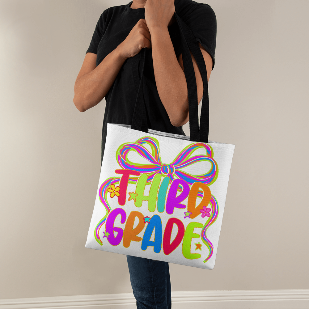 Third Grade Back to School Teacher Tote Bag