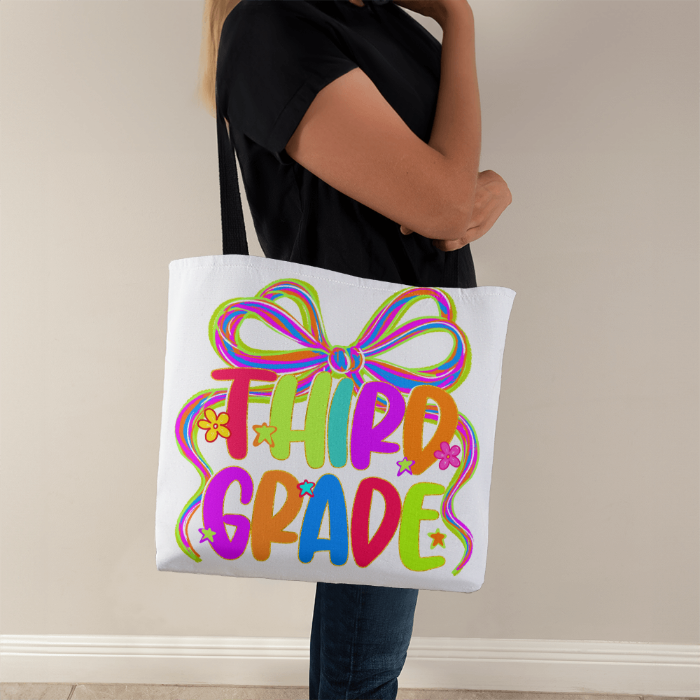 Third Grade Back to School Teacher Tote Bag
