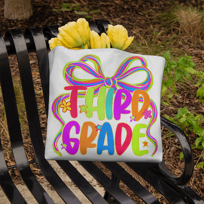 Third Grade Back to School Teacher Tote Bag