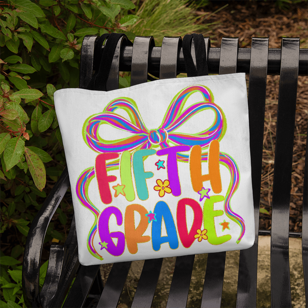 Fifth Grade Back to School Teacher Tote