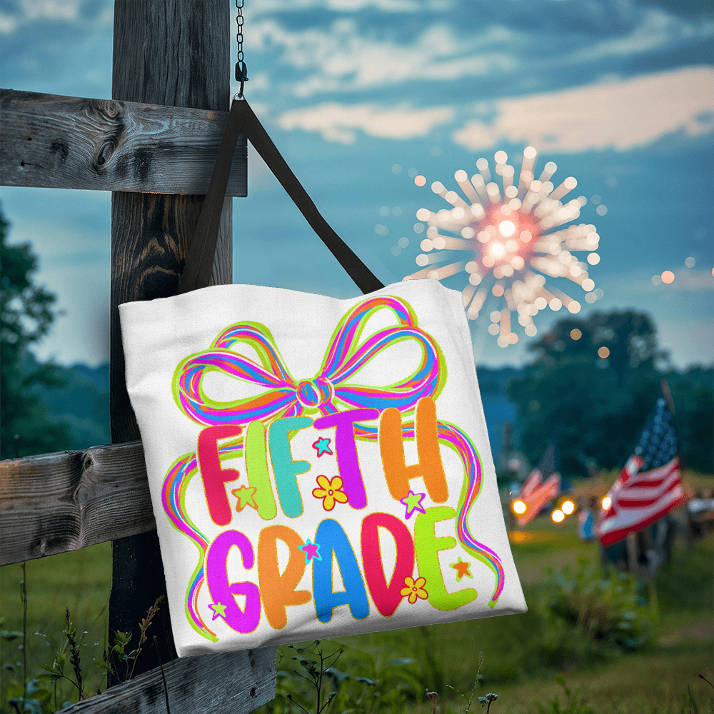 Fifth Grade Back to School Teacher Tote