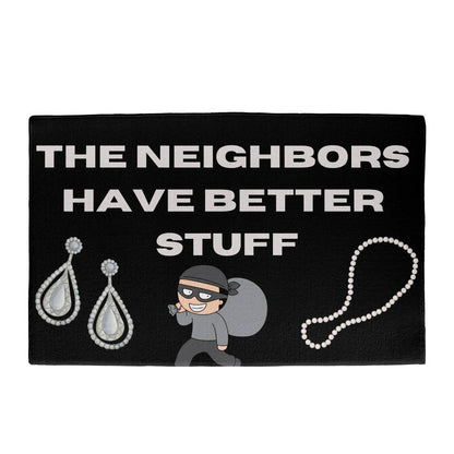 NEIGHBORS HAVE BETTER STUFF WELCOME MAT