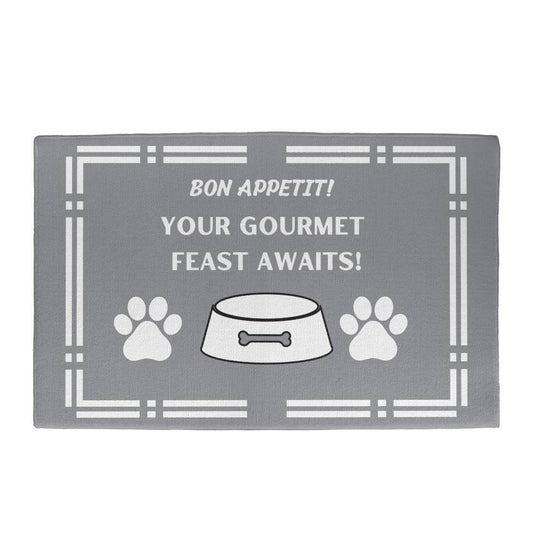 Bon Appetit Doggie Dish Mat