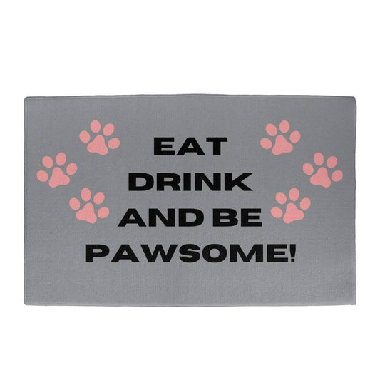 Dog or Cat Food Dish Mat