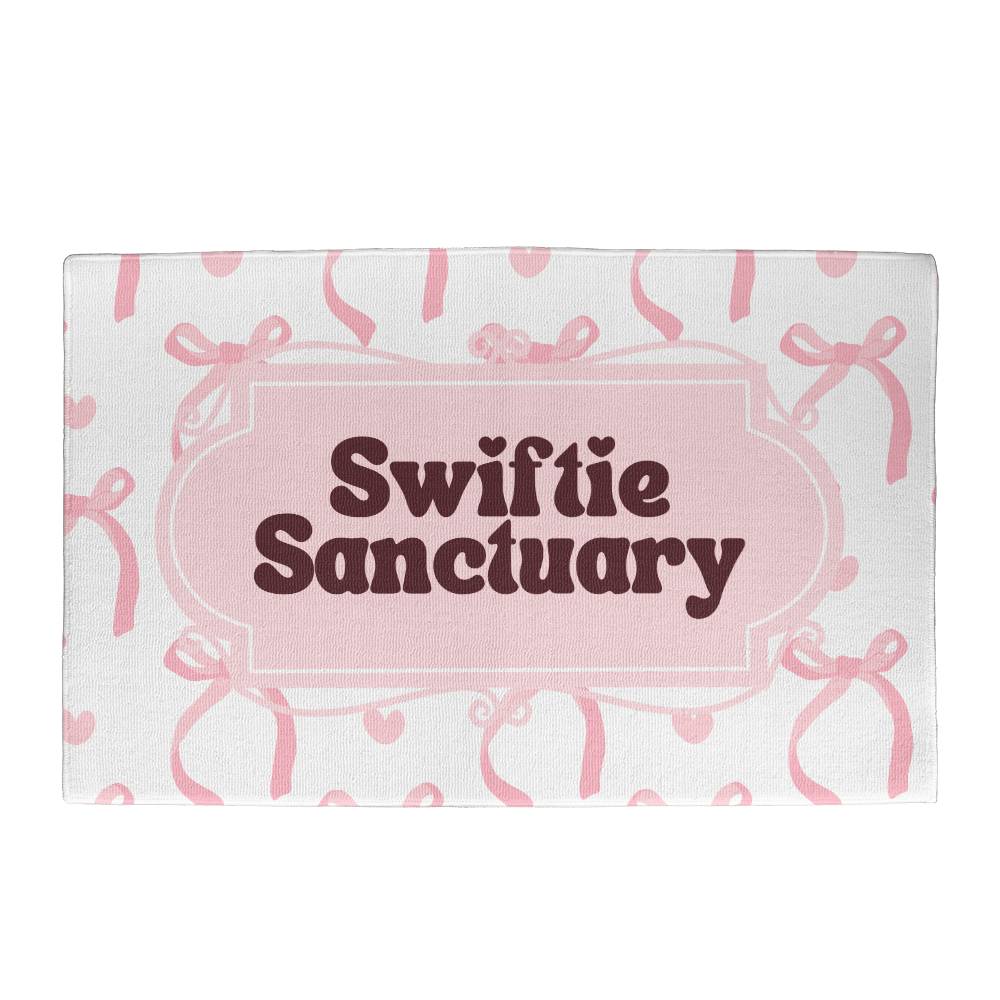 SWIFTIE SANCTUARY COQUETTE WELCOME MAT