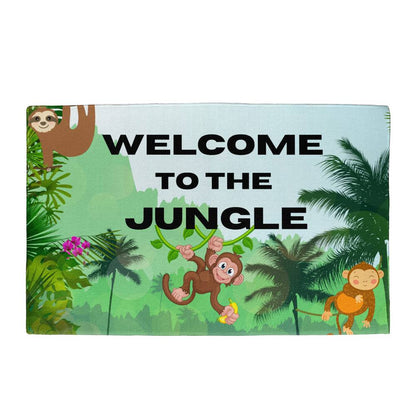 WELCOME TO THE JUNGLE WELCOME MAT