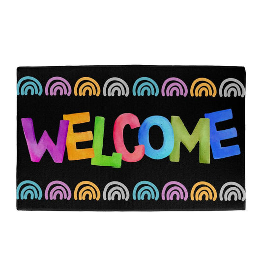 Colorful Welcome Mat