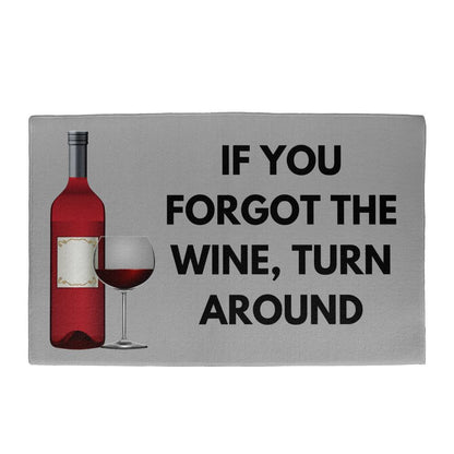 BRING WINE WELCOME MAT