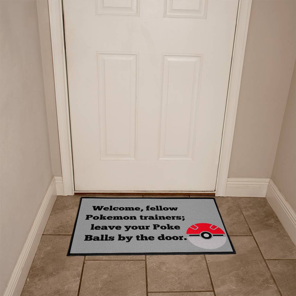 POKEMON TRAINERS WELCOME MAT