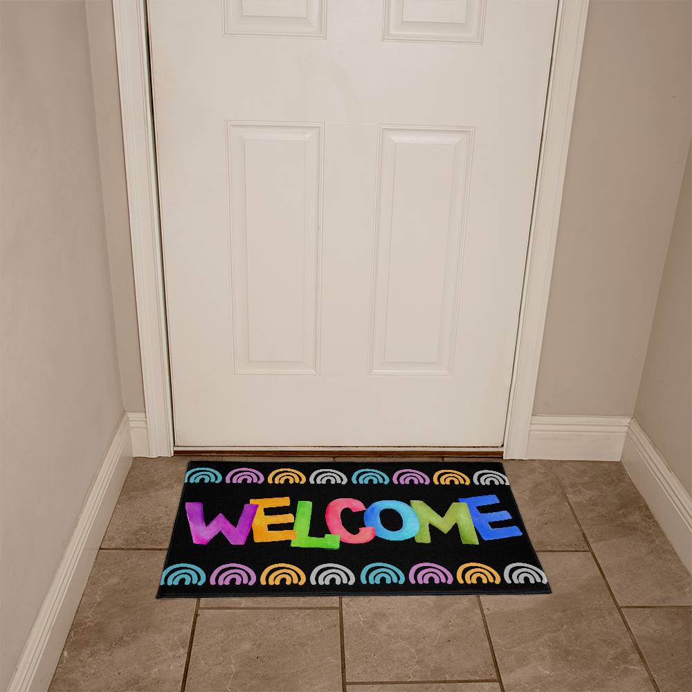 Colorful Welcome Mat