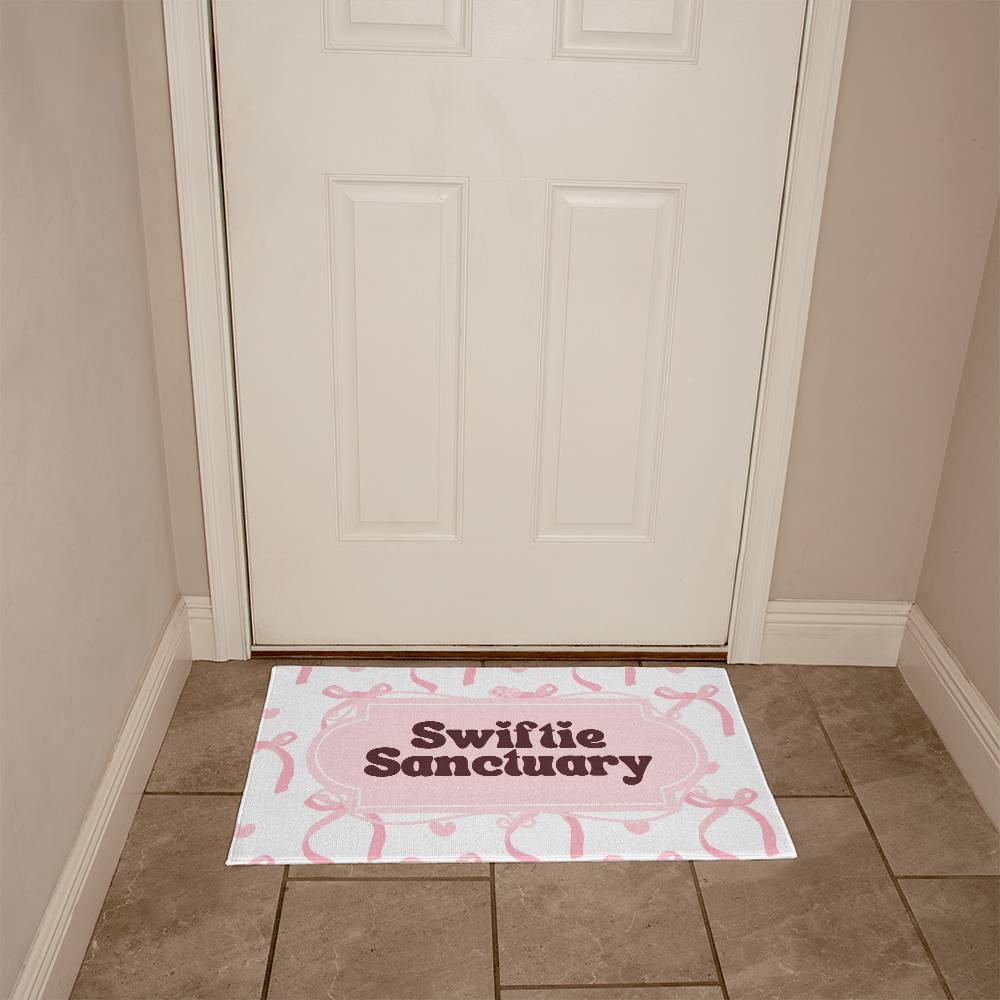 SWIFTIE SANCTUARY COQUETTE WELCOME MAT