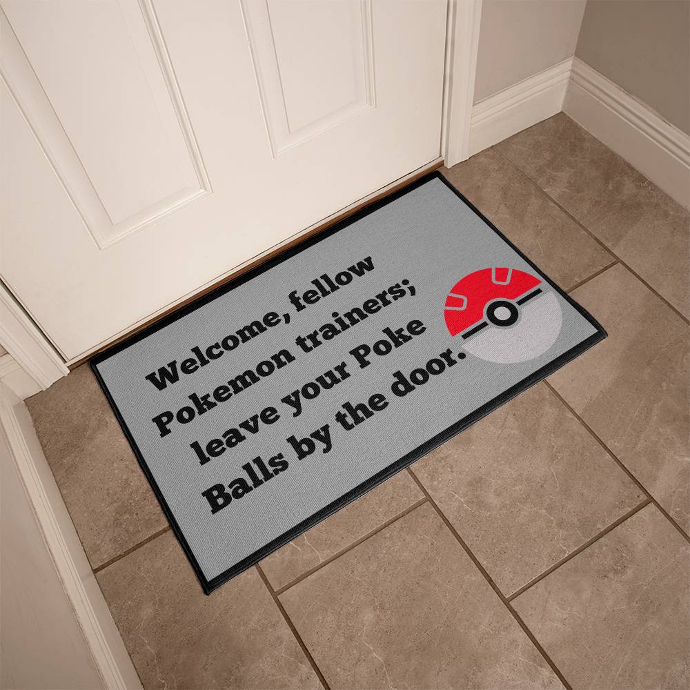 POKEMON TRAINERS WELCOME MAT