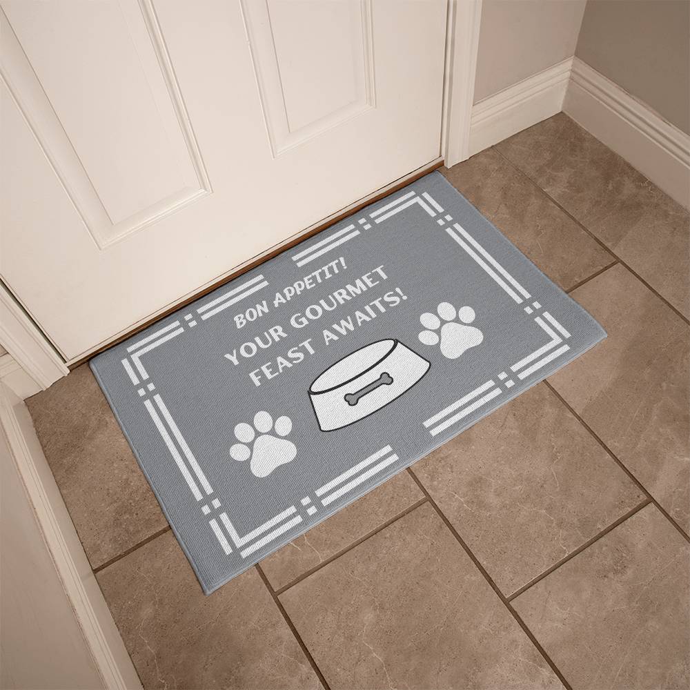 Bon Appetit Doggie Dish Mat