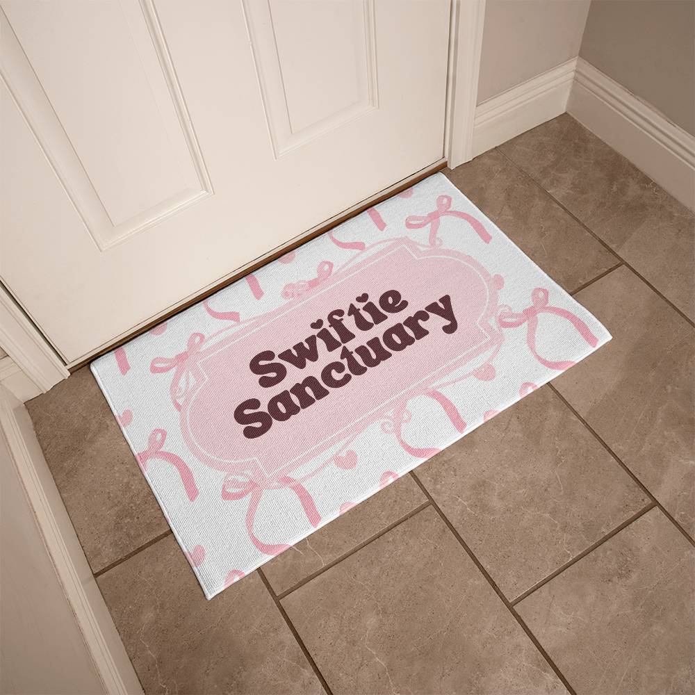 SWIFTIE SANCTUARY COQUETTE WELCOME MAT