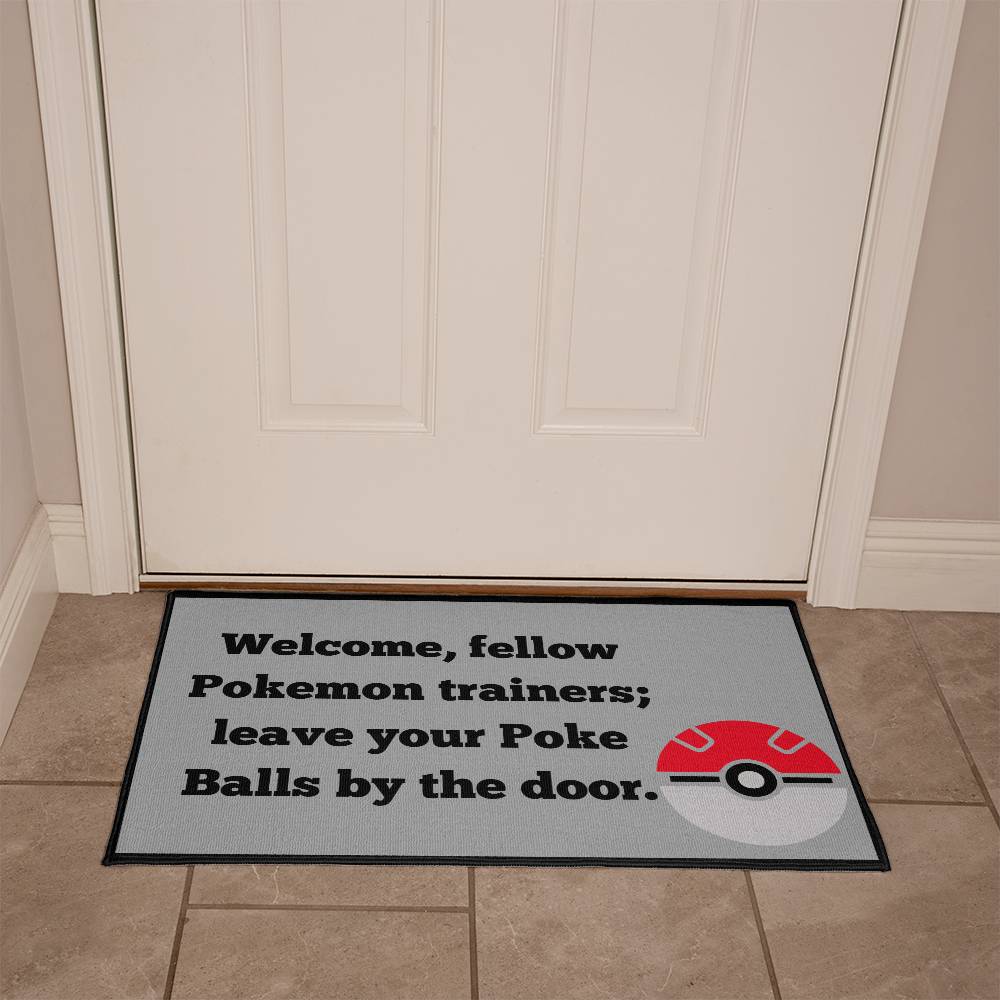 POKEMON TRAINERS WELCOME MAT