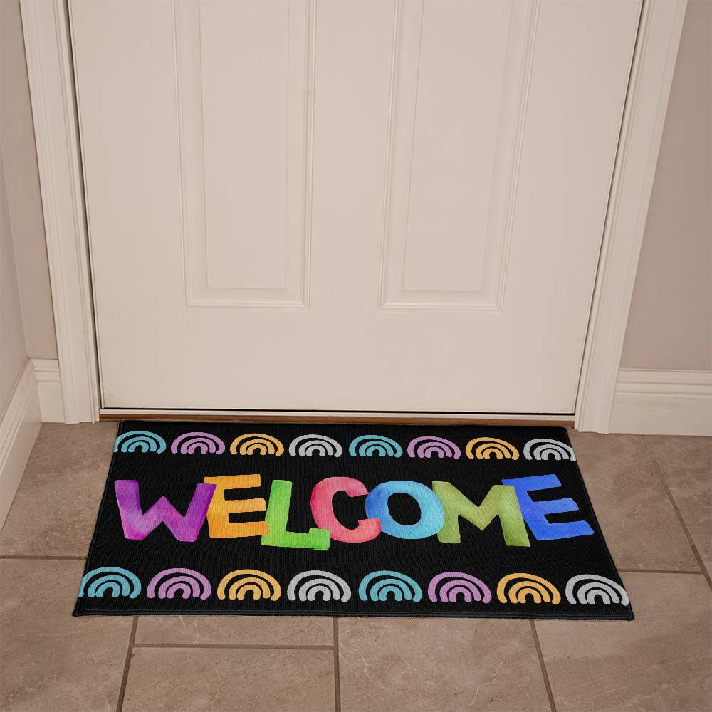 Colorful Welcome Mat