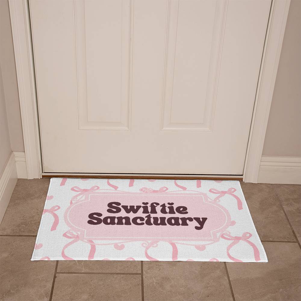 SWIFTIE SANCTUARY COQUETTE WELCOME MAT