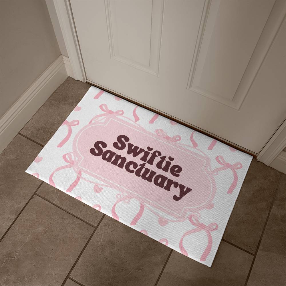 SWIFTIE SANCTUARY COQUETTE WELCOME MAT