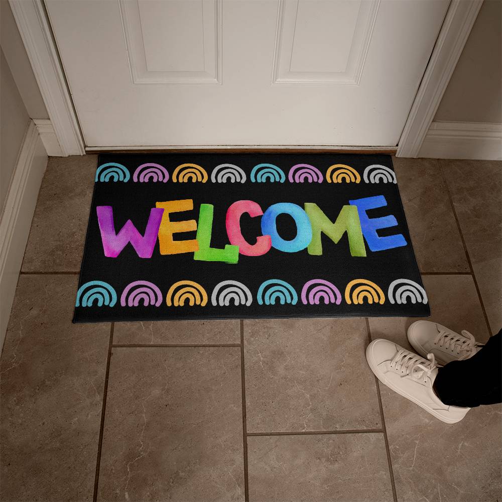 Colorful Welcome Mat