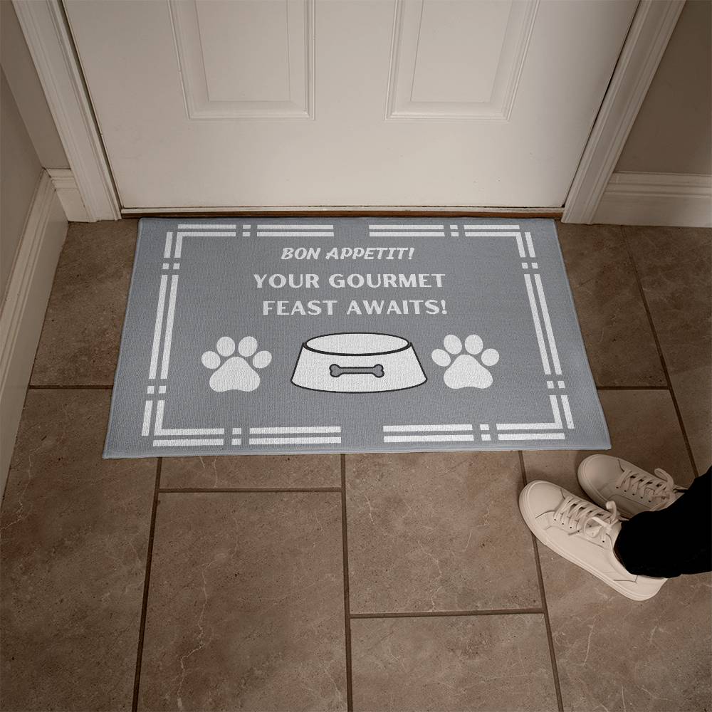 Bon Appetit Doggie Dish Mat