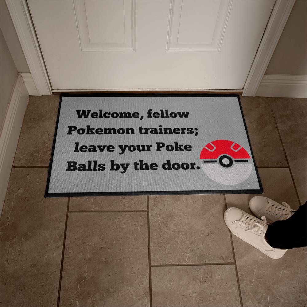 POKEMON TRAINERS WELCOME MAT