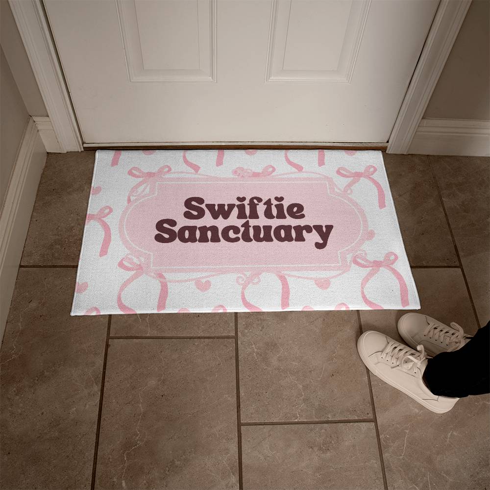 SWIFTIE SANCTUARY COQUETTE WELCOME MAT