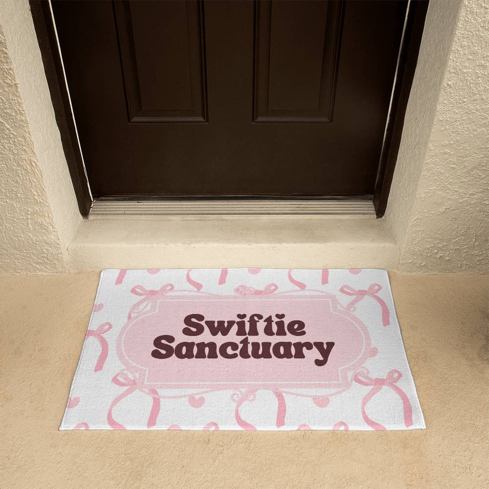 SWIFTIE SANCTUARY COQUETTE WELCOME MAT