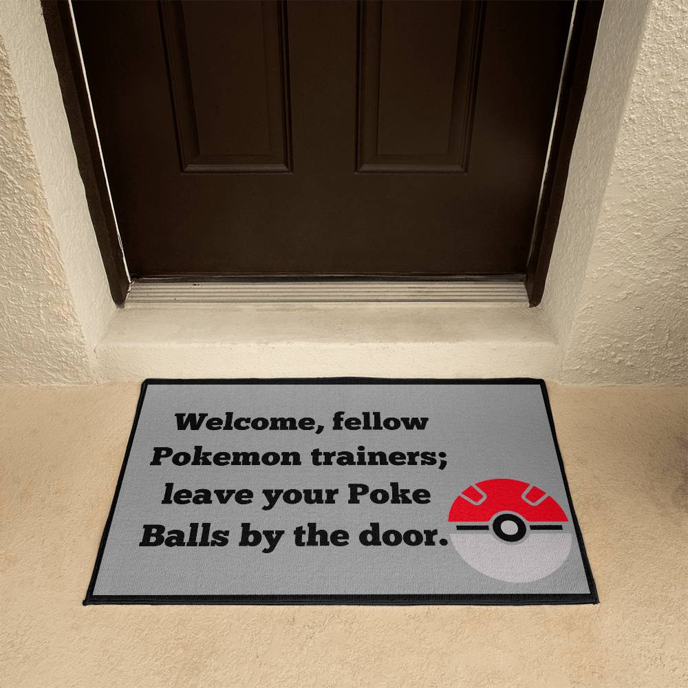 POKEMON TRAINERS WELCOME MAT