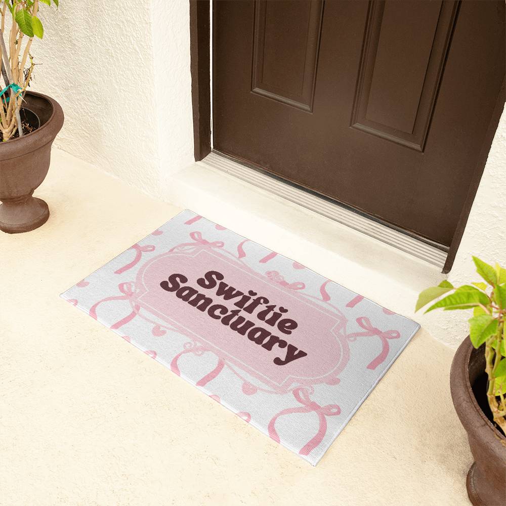 SWIFTIE SANCTUARY COQUETTE WELCOME MAT