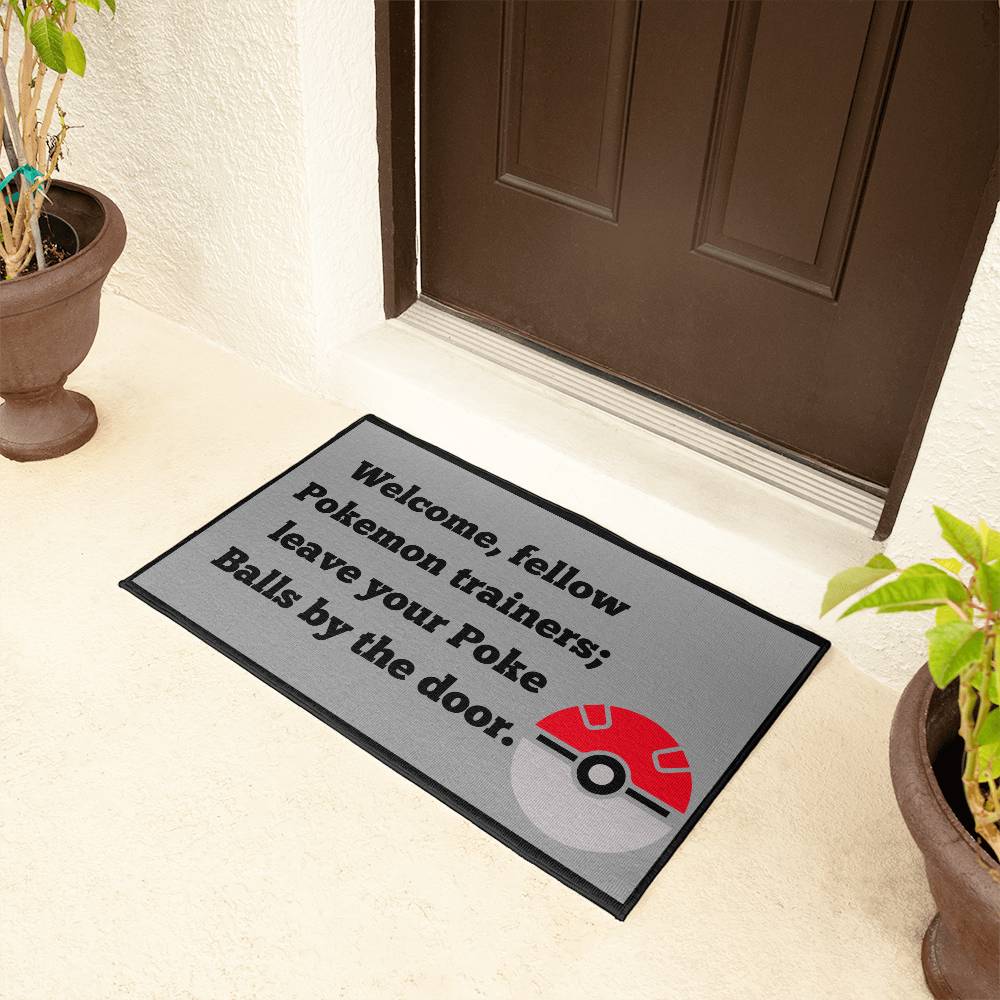 POKEMON TRAINERS WELCOME MAT