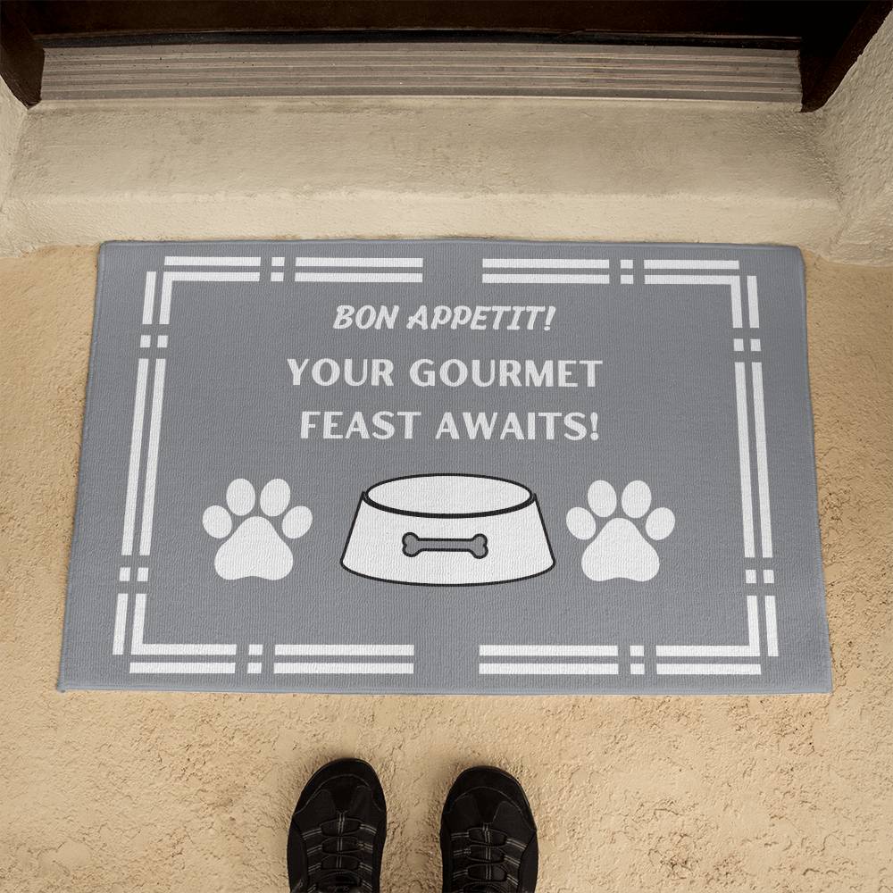 Bon Appetit Doggie Dish Mat