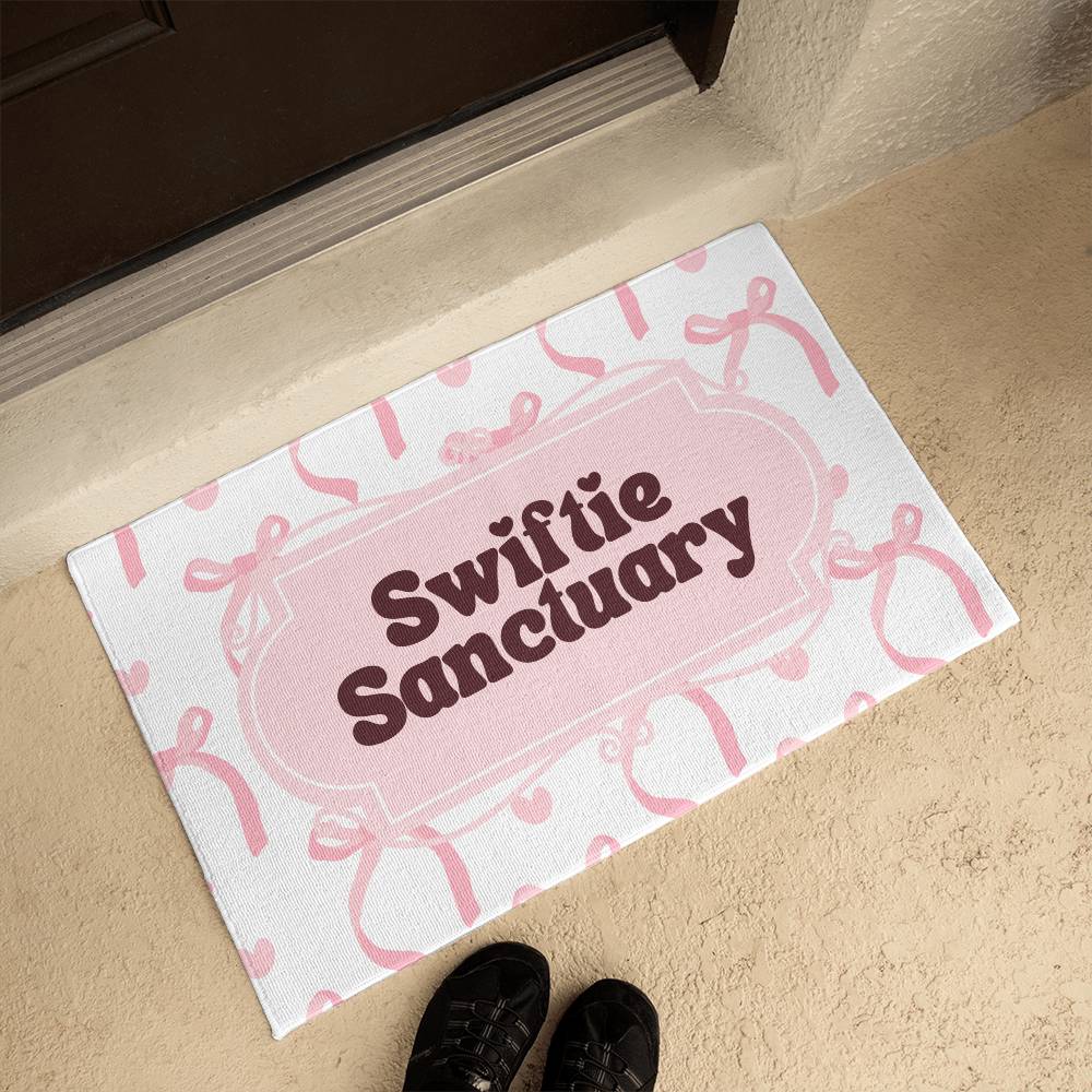 SWIFTIE SANCTUARY COQUETTE WELCOME MAT