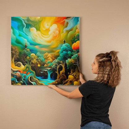 Waterfall Dream Canvas Art