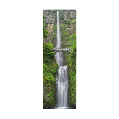 Natural Fountain Background Yoga Mat