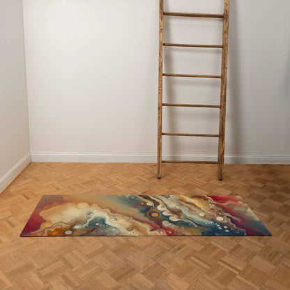 Warm Tones yoga mat