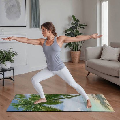 TROPICAL Background Yoga Mat