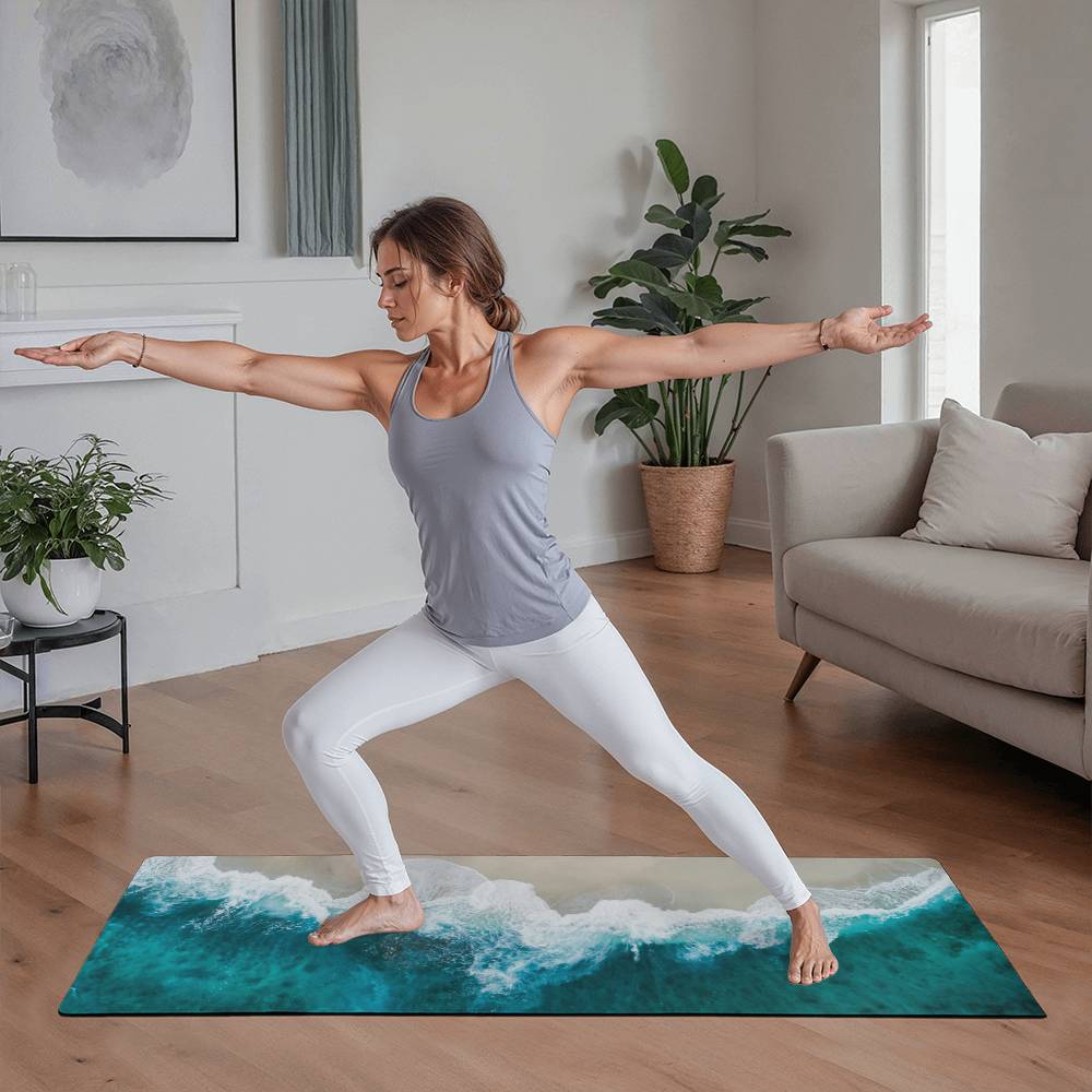 Waves Yoga Mat