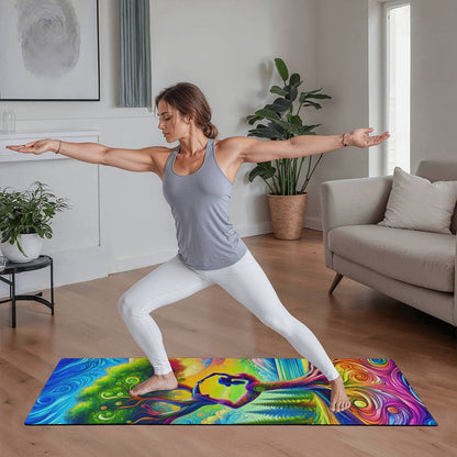 Groovy Tree of Life Yoga Mat