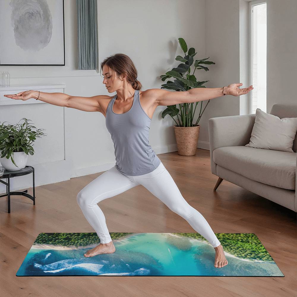 BEACH Background Yoga Mat