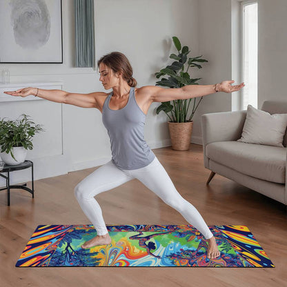 Psychedelic Premium Quality Non-slip Yoga Mat