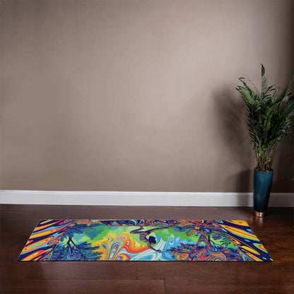 Psychedelic Premium Quality Non-slip Yoga Mat