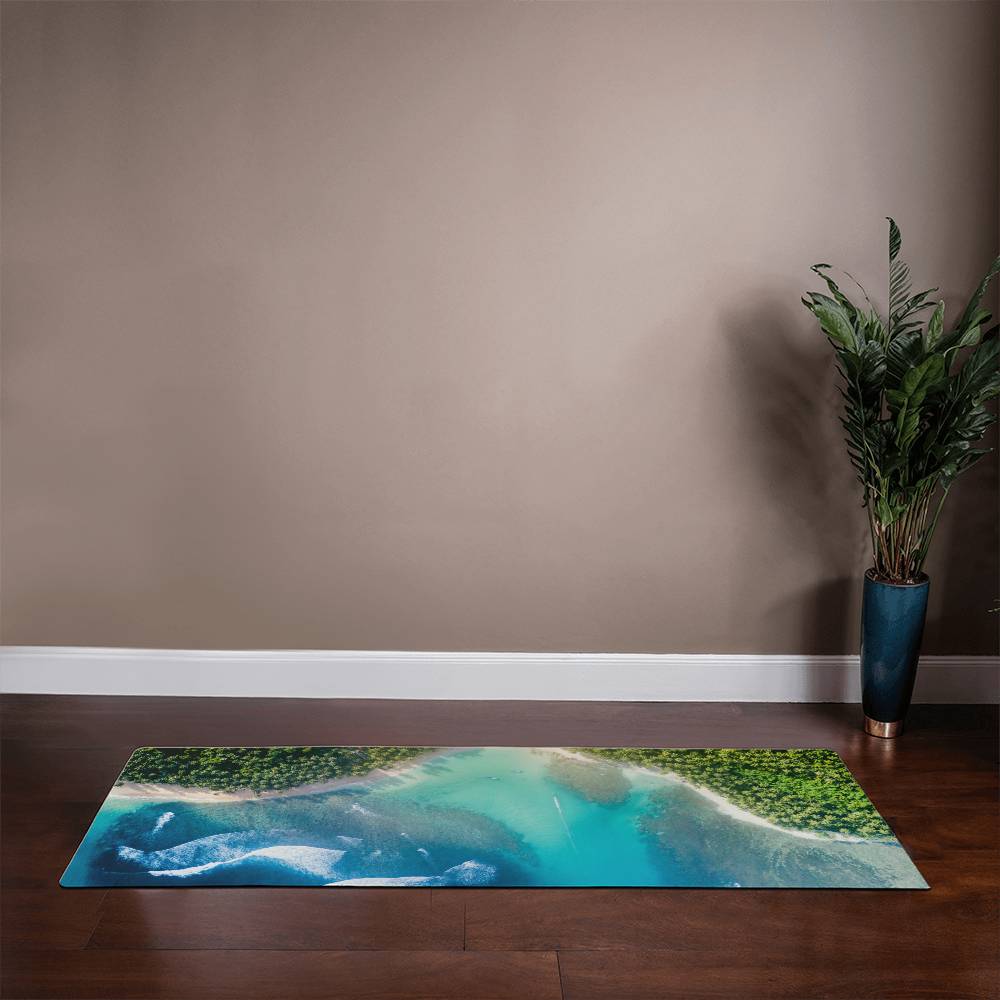 BEACH Background Yoga Mat