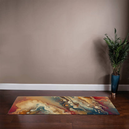 Warm Tones yoga mat