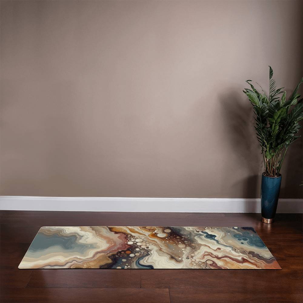 Pour Painting Artist Designed Yoga Mat